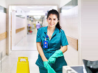 Hospital cleaning